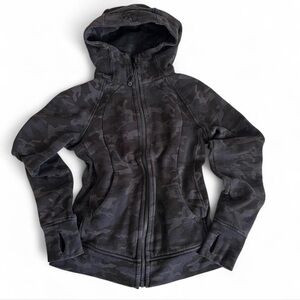 lululemon Camo scuba Hoodie
